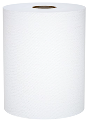 PAPER TOWELS, HARDWOUND, SCOTT ESSENTIAL, RECYCLED, 1-PLY, 800 FT/ROLL, 6 ROLLS/CT LARGE